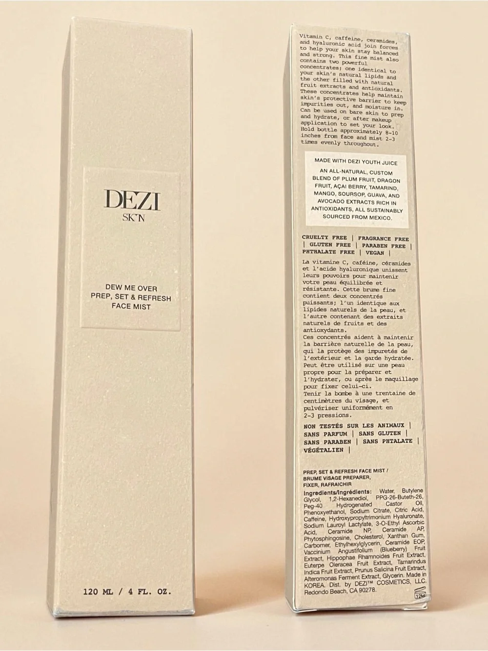 🪷 Dew Me Over Prep, Set & Refresh Face Mist FULL SIZE 120mL